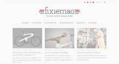 Desktop Screenshot of fixiemag.com